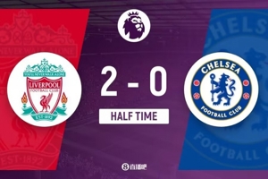 Hiệp một - Liverpool dẫn trước Chelsea 2-0, bàn thắng đầu tiên của Bradley + đường chuyền và cú sút, Nunez bỏ lỡ một điểm