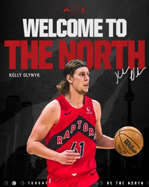 Nhiệt liệt chào mừng! Raptors chính thức công bố thương vụ mua lại Olynyk và Abbacchi