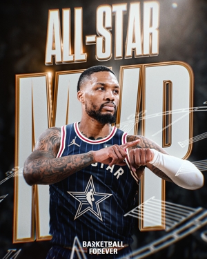 ⌚⭐Hãy đeo đồng hồ để tiêu diệt đồng đội của bạn! Lillard đã giành được MVP All-Star lần đầu tiên trong sự nghiệp!