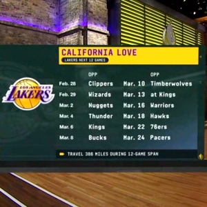 Đừng chạy lung tung nữa! Lakers sẽ chơi 12 trận tiếp theo ở California, 11 trận trong số đó sẽ ở Los Angeles