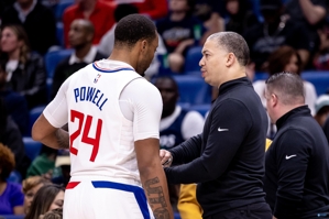 Mann + Powell bị thương! Đội hình xuất phát của Clippers: Harden, Coffey, George, Kawhi, Azu