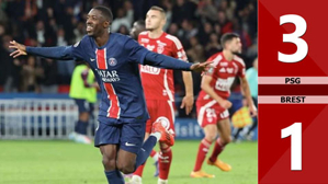 VIDEO bàn thắng PSG vs Brest: 3-1 (Vòng 4 Ligue 1 mùa giải 2024/25)