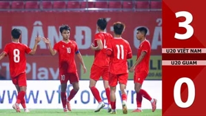 VIDEO bàn thắng U20 Việt Nam vs U20 Guam: 3-0 (Vòng loại U20 châu Á 2025)