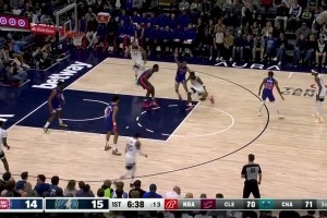 Reid 21+10, Gobert 11+14, Cunningham ghi 32 điểm, Timberwolves đánh bại Pistons