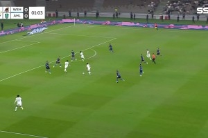 Ả Rập Saudi - 10 người Jeddah National 1-1 Mecca Unified, Mahrez kiến ​​tạo cho Ibañez đánh đầu gỡ hòa