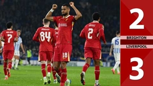 VIDEO bàn thắng Brighton vs Liverpool: 2-3 (Vòng 4 Cúp Liên đoàn Anh 2024/25)