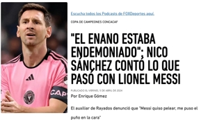 Trợ lý HLV Monterrey: Messi muốn đấu với tôi, anh ấy chỉ cách tôi 1cm, như người lùn bị ma nhập