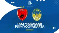 Adu Gemerlap Pemain Asing PSM Makassar Vs PSIM Yogyakarta di BRI Super League